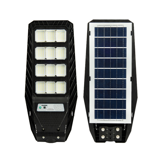 Lampa Solara 12 COB cu Senzor de Miscare JORTAN, Panou solar incorporat